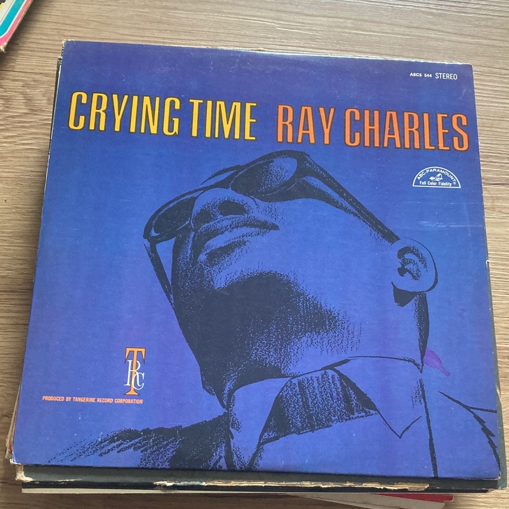 Ray Charles Crying Time Vinyl Record